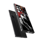 naruto vermilion back phone cover | glass case for samsung galaxy s23 ultra
