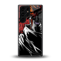 naruto vermilion back phone cover | glass case for samsung galaxy s25 ultra