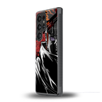 naruto vermilion back phone cover | glass case for samsung galaxy s25 ultra