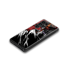naruto vermilion back phone cover | glass case for samsung galaxy s25 ultra