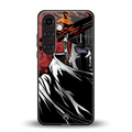 naruto vermilion back phone cover | glass case for samsung galaxy s24 plus