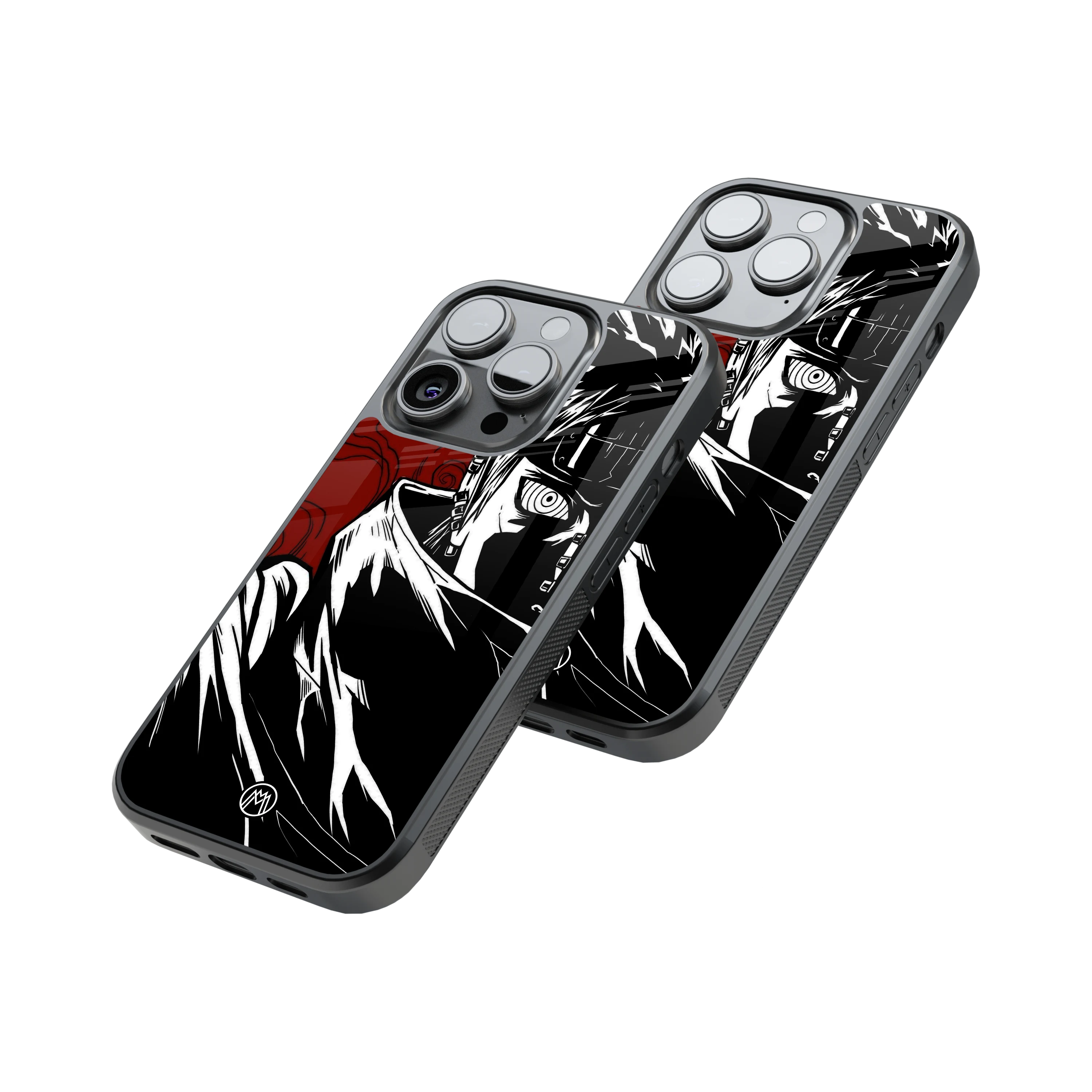 Protective Glass Back Phone Case Compatible with iPhone, Samsung, OnePlus, Pixel & More