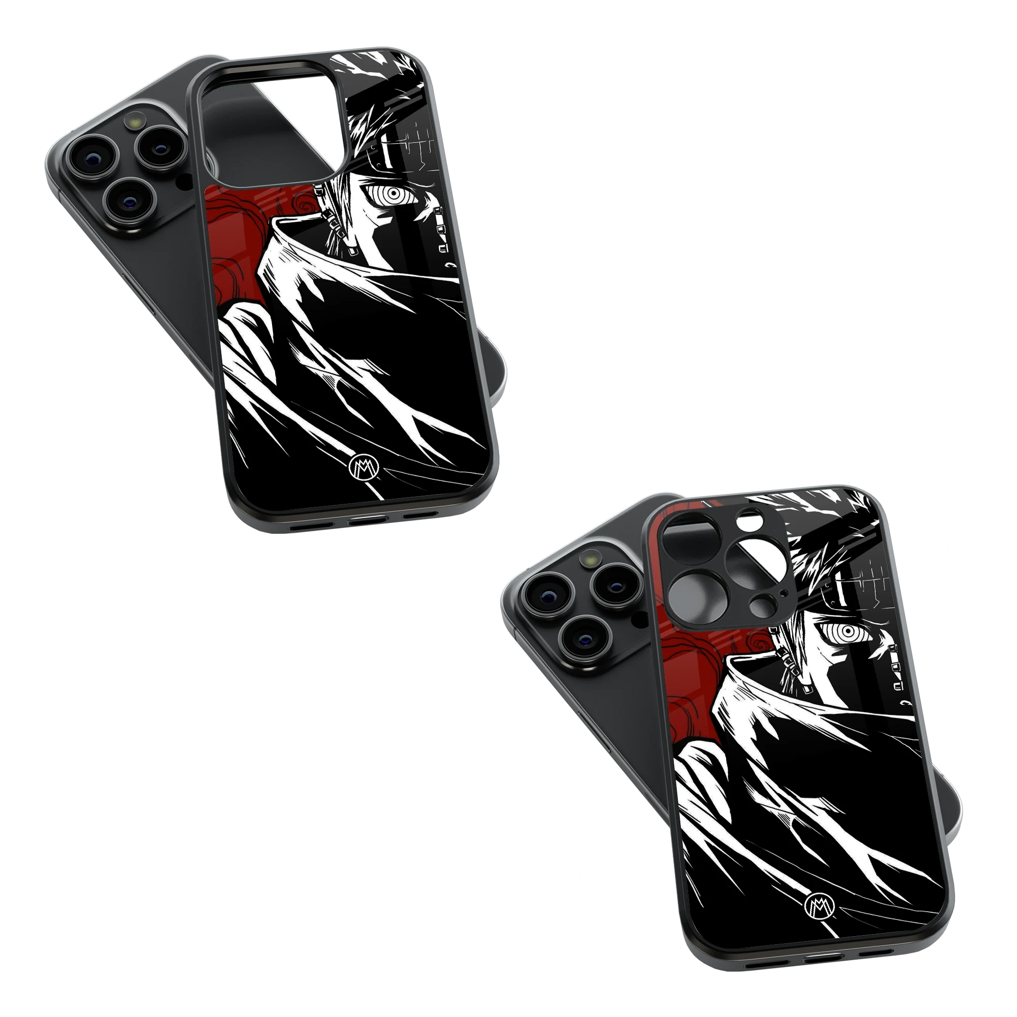 Trendy Glass Back Mobile Case for iPhone, Samsung, Redmi, OnePlus, Google Pixel, Motorola