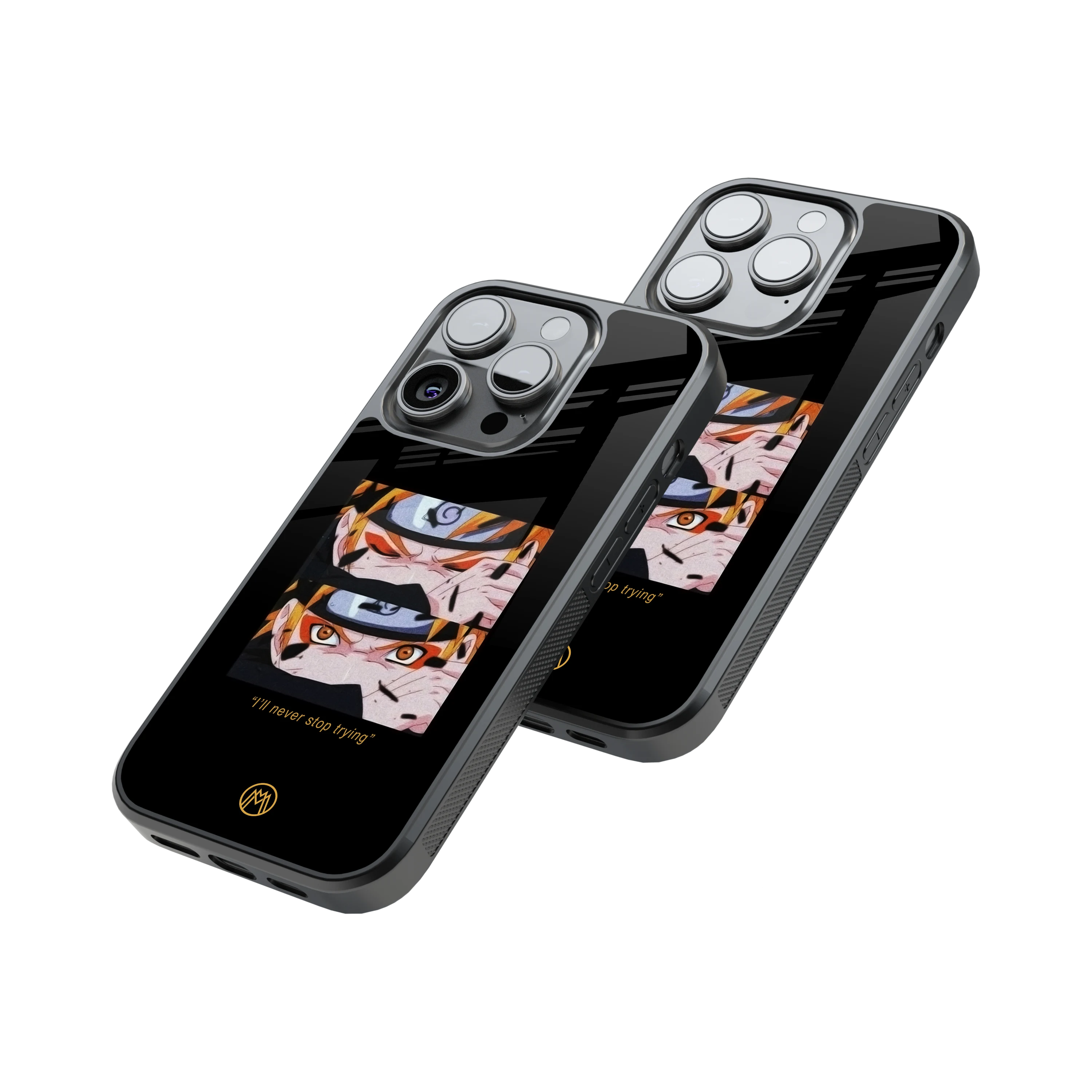 Protective Glass Back Phone Case Compatible with iPhone, Samsung, OnePlus, Pixel & More