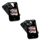 Trendy Glass Back Mobile Case for iPhone, Samsung, Redmi, OnePlus, Google Pixel, Motorola