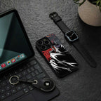 Naruto Vermilion Phone Cover | Glass Case