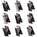 Durable Glass Back Mobile Case for iPhone, Samsung, OnePlus, Google Pixel, Redmi, Vivo, Oppo