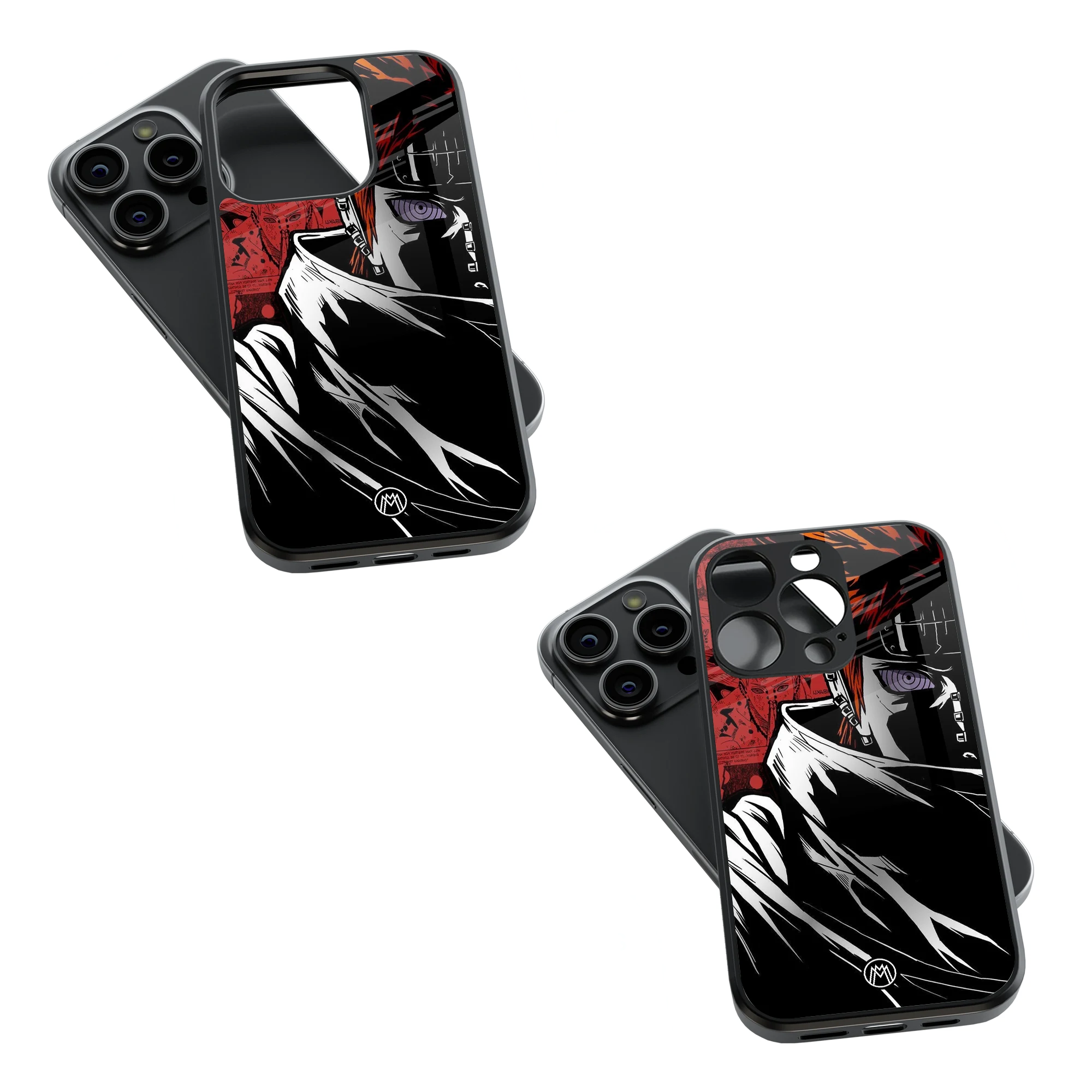 Trendy Glass Back Mobile Case for iPhone, Samsung, Redmi, OnePlus, Google Pixel, Motorola