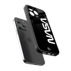 nasa black back phone cover | glass case for iphone 13 pro