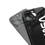 nasa black back phone cover | glass case for iphone 16