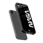 nasa black back phone cover | glass case for iphone 16e