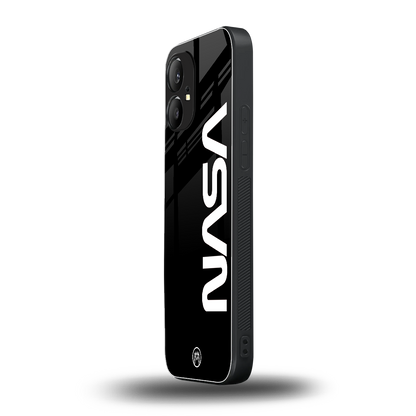 nasa black back phone cover | glass case for nothing phone 1