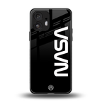 nasa black back phone cover | glass case for nothing phone 2