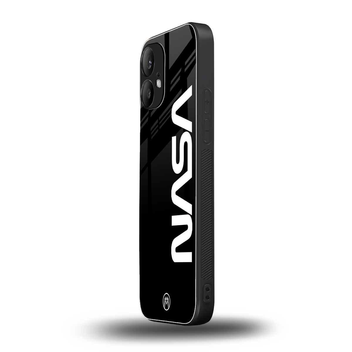 nasa black back phone cover | glass case for nothing phone 2
