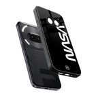 nasa black back phone cover | glass case for nothing phone 2a