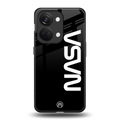 nasa black back phone cover | glass case for oneplus nord 3
