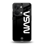 nasa black back phone cover | glass case for oneplus nord 3
