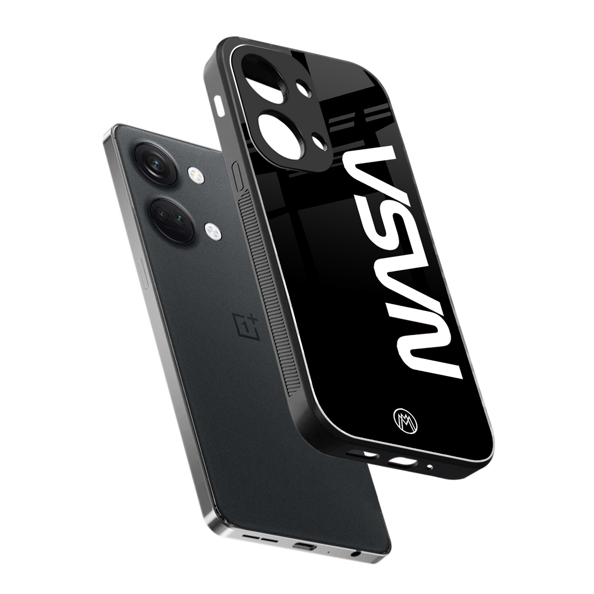 nasa black back phone cover | glass case for oneplus nord 3