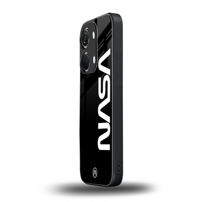 nasa black back phone cover | glass case for oneplus nord 3