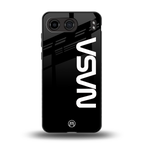 nasa black back phone cover | glass case for oneplus nord 4