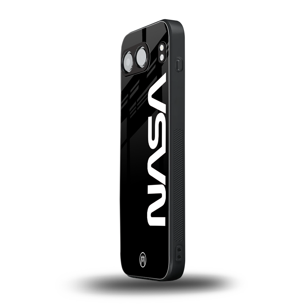 nasa black back phone cover | glass case for oneplus nord 4