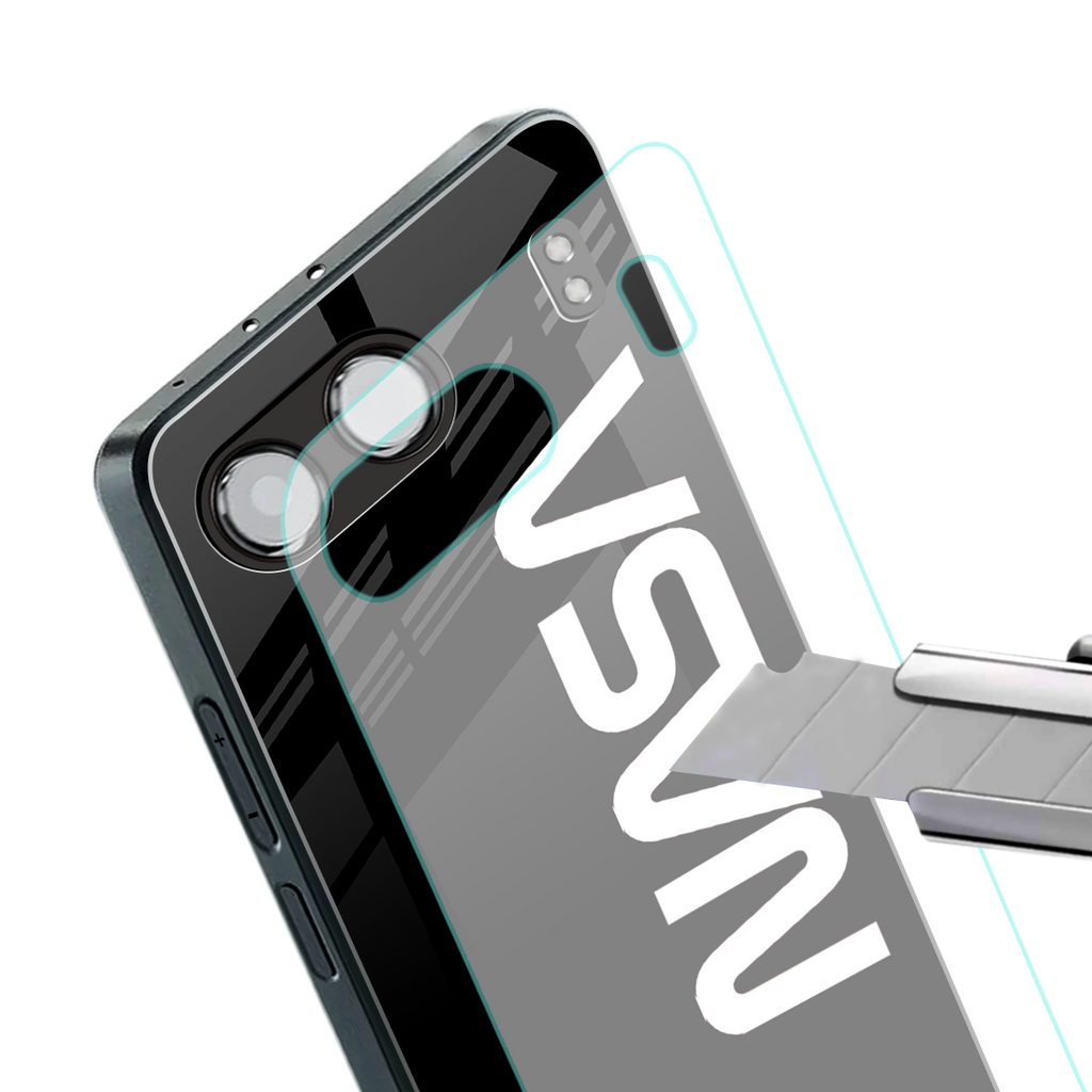 nasa black back phone cover | glass case for oneplus nord 4