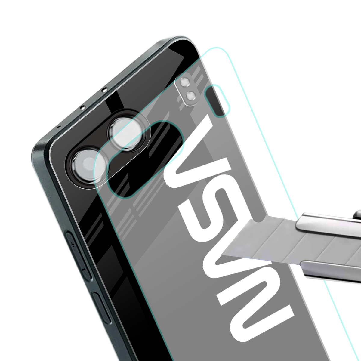 nasa black back phone cover | glass case for oneplus nord 4