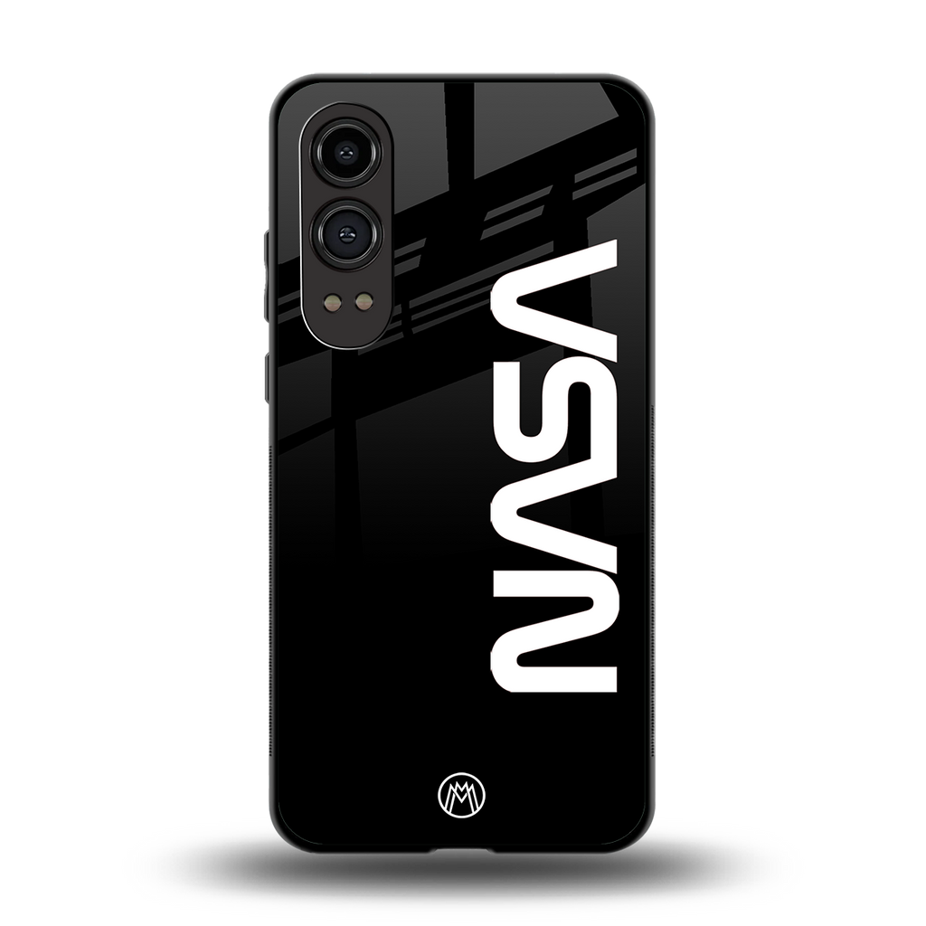 nasa black back phone cover | glass case for oneplus nord ce 4 lite