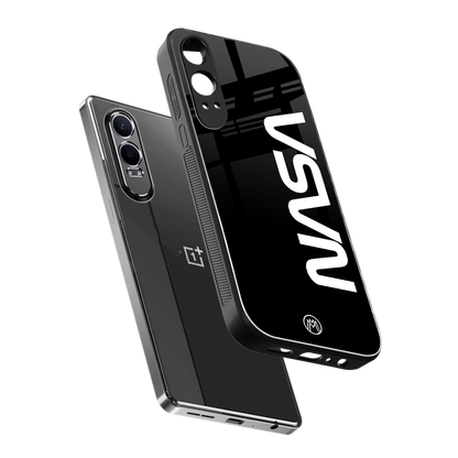 nasa black back phone cover | glass case for oneplus nord ce 4 lite