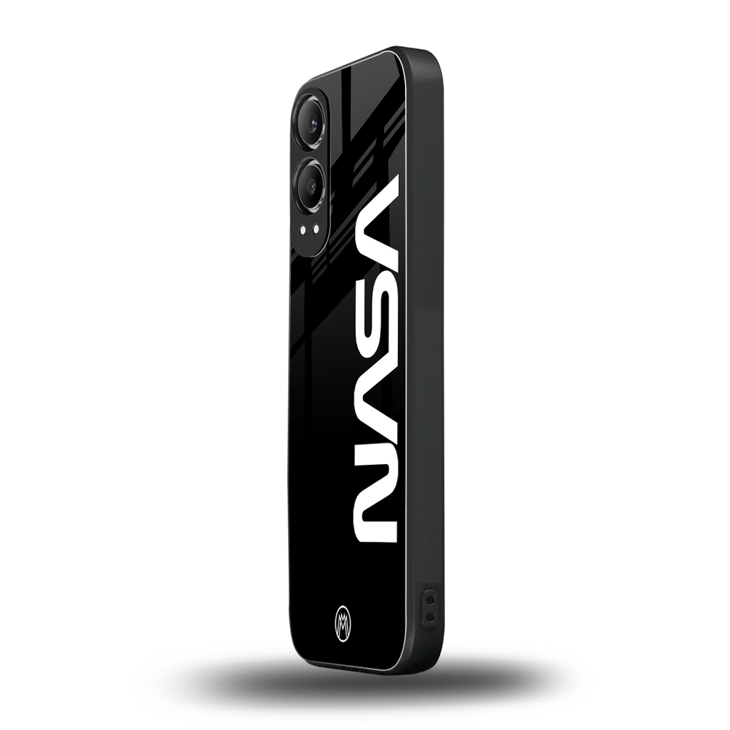 nasa black back phone cover | glass case for oneplus nord ce 4 lite