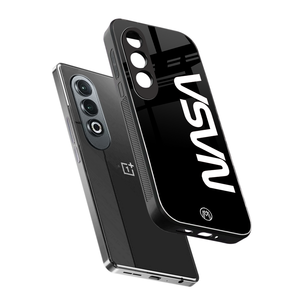 nasa black back phone cover | glass case for oneplus nord ce 4