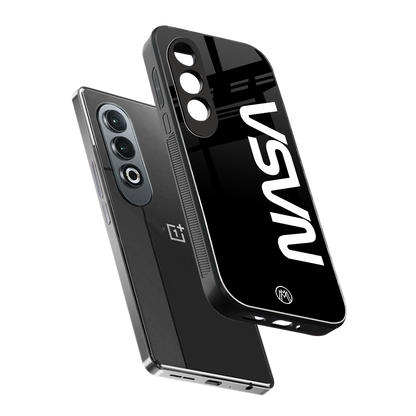 nasa black back phone cover | glass case for oneplus nord ce 4