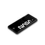 nasa black back phone cover | glass case for google pixel 6