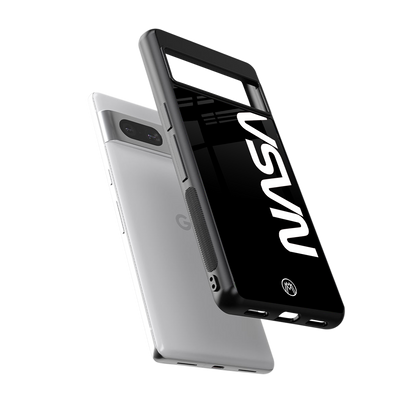 nasa black back phone cover | glass case for Google Pixel 7A