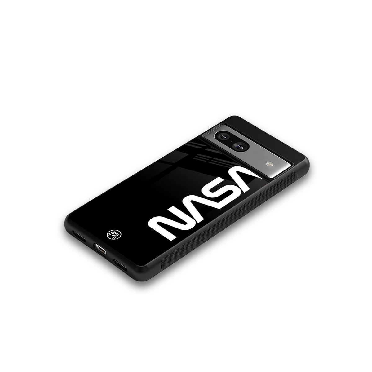 nasa black back phone cover | glass case for Google Pixel 7A