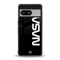 nasa black back phone cover | glass case for Google Pixel 8