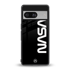 nasa black back phone cover | glass case for Google Pixel 8