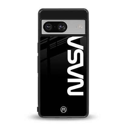 nasa black back phone cover | glass case for Google Pixel 8