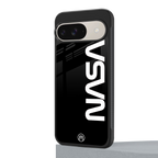 nasa black back phone cover | glass case for google pixel 9