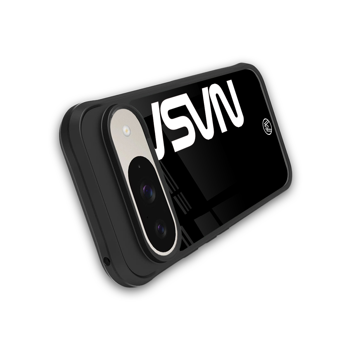 nasa black back phone cover | glass case for google pixel 9