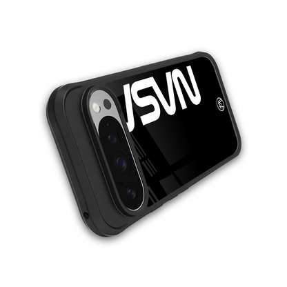 nasa black back phone cover | glass case for google pixel 9 pro