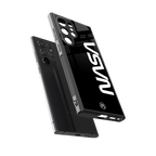 nasa black back phone cover | glass case for samsung galaxy s23 ultra