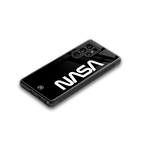 nasa black back phone cover | glass case for samsung galaxy s25 ultra