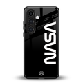 nasa black back phone cover | glass case for samsung galaxy s23 plus