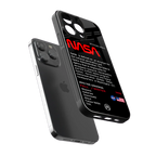 nasa project back phone cover | glass case for iphone 13 pro
