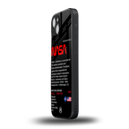 nasa project back phone cover | glass case for iphone 15 plus