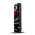 nasa project back phone cover | glass case for iphone 16 pro