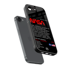 nasa project back phone cover | glass case for iphone 16e