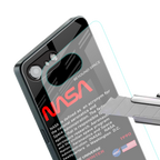 nasa project back phone cover | glass case for iphone 16e
