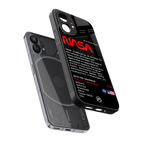 nasa project back phone cover | glass case for nothing phone 1